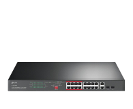 Switch TP-LINK SL1218MP 16xFE PoE+ 2x1Gb 2xSFP TL-SL1218MP